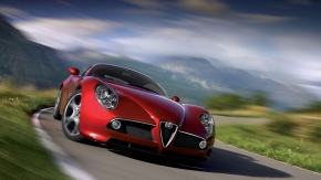 Alfa Romeo , Alfa Romeo красного цвета