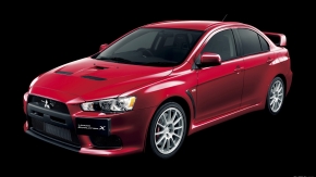 Lancer Evolution, Mitsubishi Lancer Evolution красного цвета