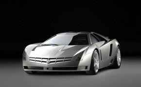 Кадилак 3d, Серый спортивный и мощный Cadillac - красота, элегантность, мощь